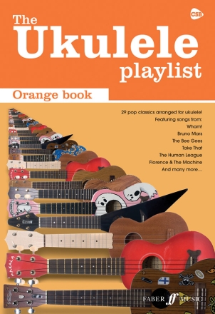 The Ukulele Playlist - Orange Book lyrics/strumming patterns/chords Songbook