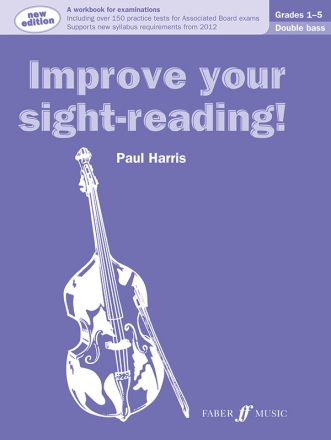 Improve your sight-reading! D Bass 1-5  Double bass teaching material