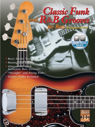 Classic Funk and R and B Grooves (+CD) for bass