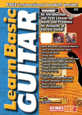 LEARN BASIC GUITAR DVD-VIDEO