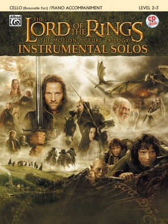 The Lord of the Rings (+CD) for cello and piano