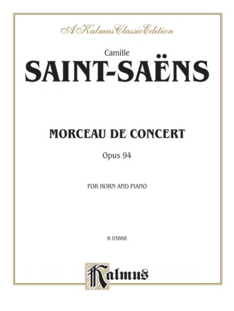 Morceau de concert op.94 for horn and piano