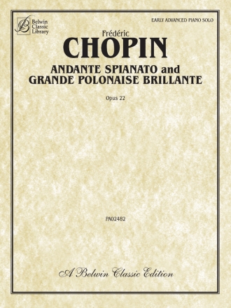 Andante Spianato and Grande Polonaise brillante op.22 for piano