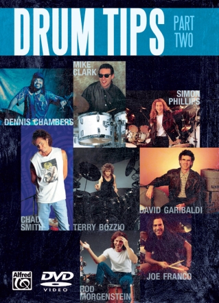 DRUM TIPS VOL.2 DVD-VIDEO 8 OF YOUR FAVORITE DRUMMERS