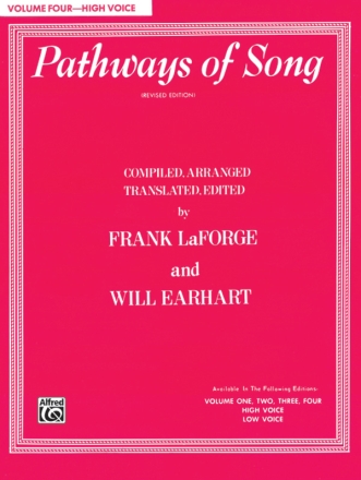 Pathways of Song vol.4 for high voice and piano (en/orig)