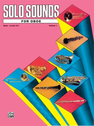 Solo Sounds vol.1 for oboe Solos level 3-5