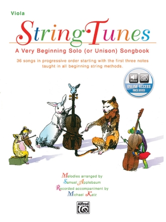 String Tunes (+CD) for viola and piano