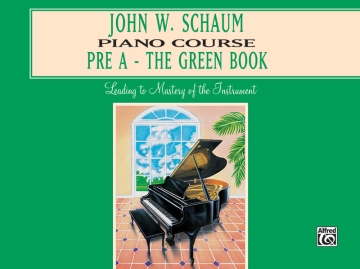 Piano Course Book Pre-A (green) leading to mastery of the instrument