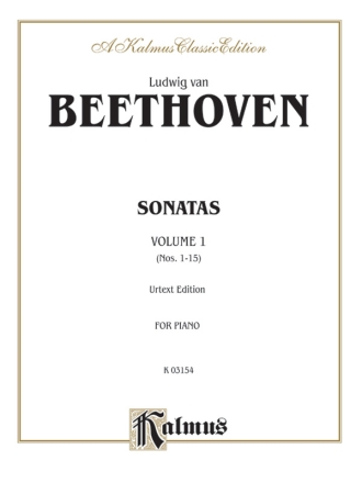 Sonatas vol.1 (nos.1-15) for piano