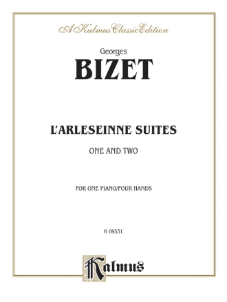 L'Arlesienne vol.1 (nos.1-11) for piano 4 hands