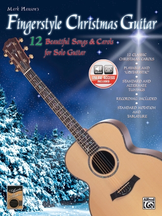 Fingerstyle Christmas Guitar (+CD): 12 songs and carols for guitar