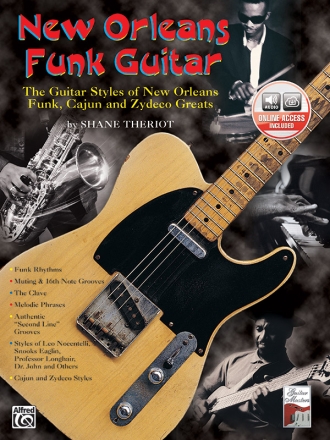 New Orleans Funk Guitar (+CD) The Guitar Styles of New Orleans Funk, Cajun and Zydeco Greats