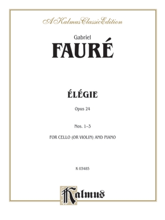 lgie op.24 nos.1-3 for cello and piano