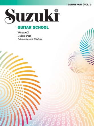 Suzuki Guitar School vol.3 guitar part