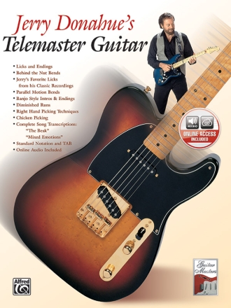 TELEMASTER GUITAR WITH CD STANDARD NOTATION AND TAB