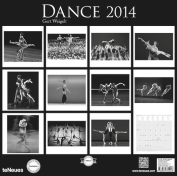 Kalender Dance 2014 Monatskalender 30x30cm