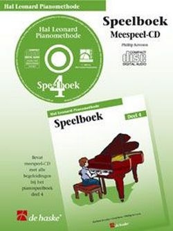 Hal Leonard Pianomethode Speelboek 4 (CD) Klavier CD