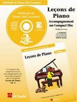 Leons de Piano, volume 3 (CD) Klavier CD