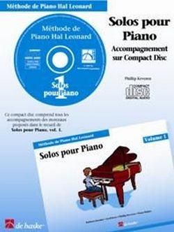 Solos pour Piano vol.1  Accompagnement sur Compact Disc CD