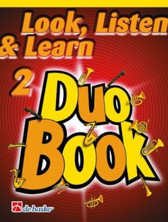 Look, Listen & Learn vol.2 - Duo Book  for Alto- / Baritone Saxophone