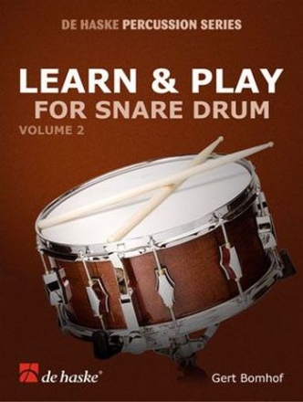 Gert Bomhof Learn & Play, Vol. 2 for snare drum