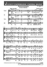 Sieben Hlderlin-Chre GeWV 40 fr gemischten Chor (SATB) Chorpartitur