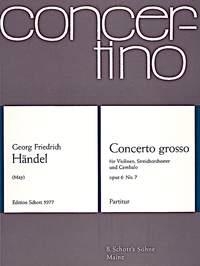 Concerto grosso op. 6 HWV 325 fr Violine, Streichorchester und Cembalo Err:520