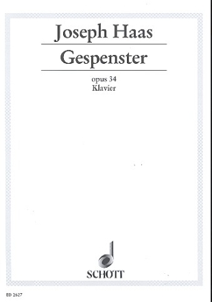 Gespenster op. 34 fr Klavier