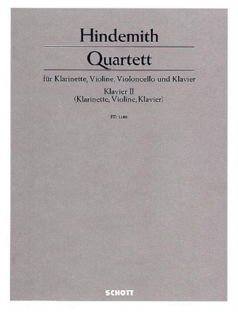 Quartett fr 2 Klaviere 4-hndig Einzelstimme - Klavier II