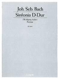 Sinfonia D-Dur fr Orgel und Orchester Partitur