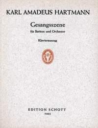 Gesangsszene fr Bariton und Orchester Klavierauszug