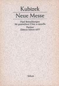 Neue Messe op. 32 fr gemischten Chor (SATB) Partitur