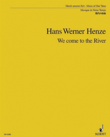 Wir erreichen den Fluss Handlungen fr Musik Studienpartitur