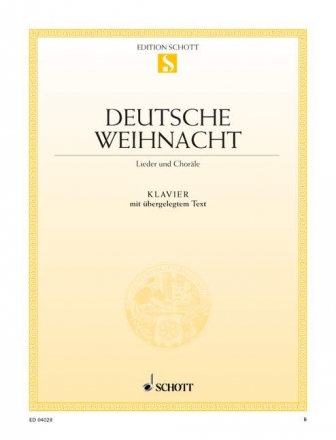 Deutsche Weihnacht fr Klavier