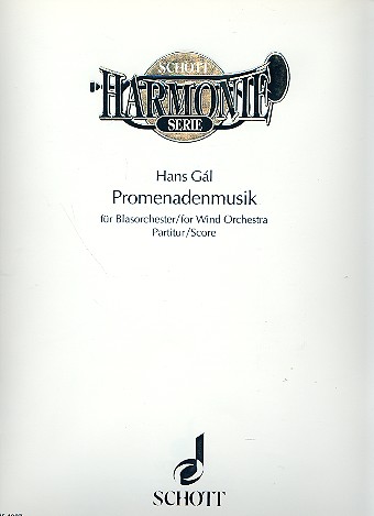 Promenadenmusik fr Blasorchester Partitur