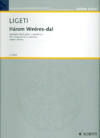 Hrom Weres-dal fr Gesang und Klavier