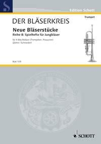 Neue Blserstcke fr 4 Blechblser Partitur - in C