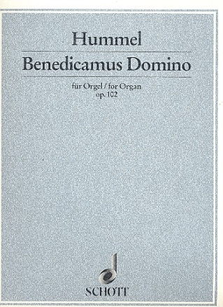 Benedicamus Domino op.102 fr Orgel