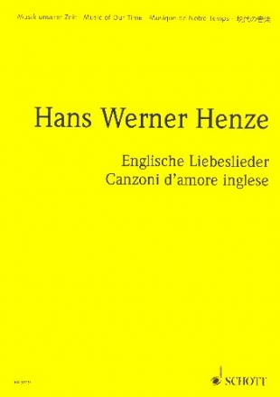 Englische Liebeslieder fr Violoncello und Orchester Studienpartitur