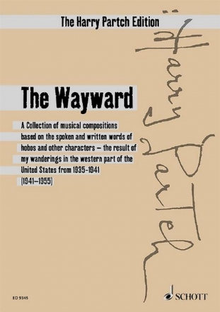 The Wayward fr Bariton, Bass und Orchester Studienpartitur