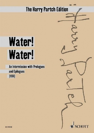 Water! Water! fr Orchester Studienpartitur, Faksimile