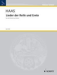 Lieder der Reife und Ernte op. 92 fr Stimme und Klavier