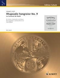 Rhapsodie hongroise No. 9 fr Violine, Violoncello und Klavier Partitur und Stimmen