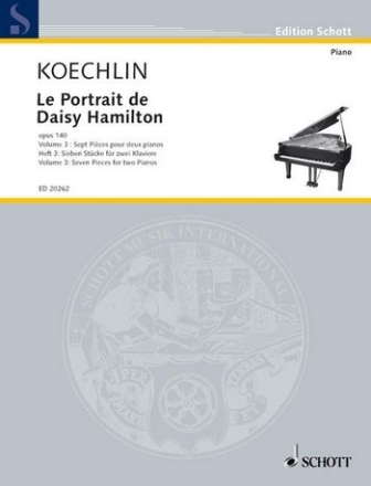 Le Portrait de Daisy Hamilton op. 140 Heft 3 fr 2 Klaviere