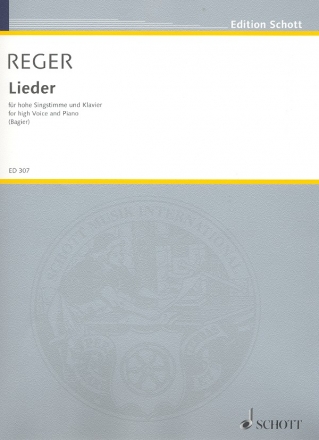 Lieder Band 1 fr Gesang (hoch) und Klavier