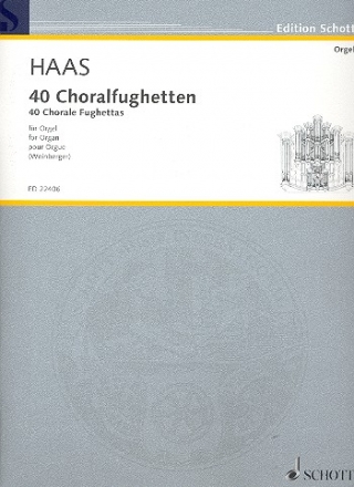 40 Choralfughetten fr Orgel