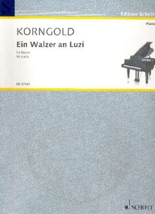 Ein Walzer an Luzi fr Klavier