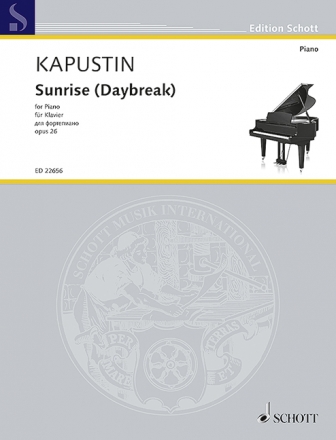 Sunrise (Daybreak) op.26 fr Klavier