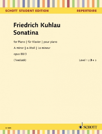 Sonatine a-Moll op.88,3 fr Klavier