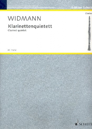 Klarinettenquintett fr Klarinette, 2 Violinen, Viola und Violoncello Partitur und Stimmen